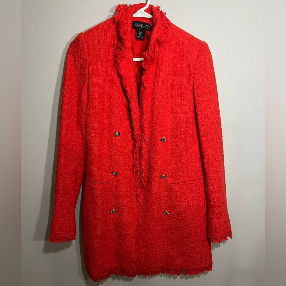 Rachel Zoe red jacket, size small!